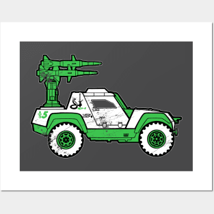 DREADNOK GROUND ASSAULT (Distressed Green) Posters and Art